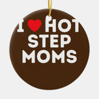 Funny Hot Step Mama Step Vater Tante Uncle Keramik Ornament