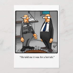 Funny Hot Tub Party Einladungen