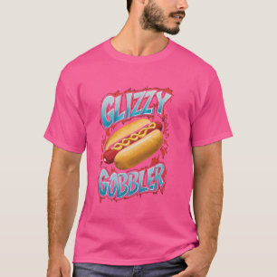 Funny Hotdog Lover Glizzy Gobbler Gladiator Nummer T-Shirt