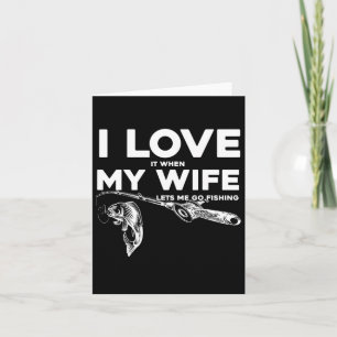 Funny House I Liebe, wenn meine Ehefrau Lasse, das Karte