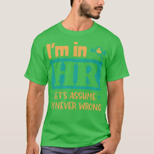 Funny HR Officer Gift Human Resource Worker Gesche T-Shirt