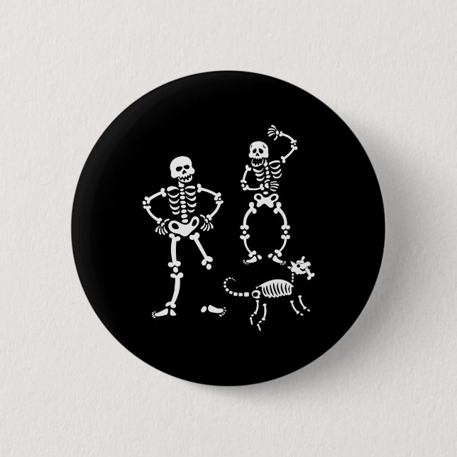 Funny Human Evolution Martial Arts Karate Taekwond Button (Vorderseite)