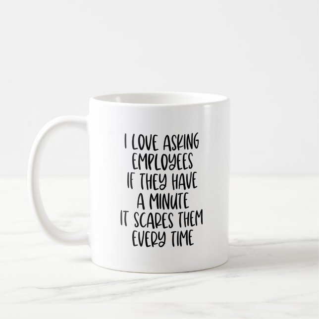 Funny Human Resources Tasse (Links)