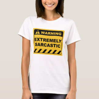 Funny Human Warning Labels Sarcastic T-Shirt