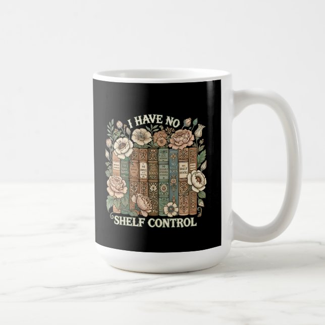 Funny Humor Saying Book Lover Kaffeetasse (Rechts)