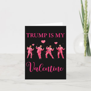 Funny Humour Trump ist mein Valentine Trump Valent Karte