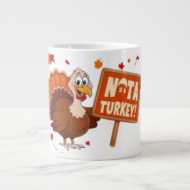 Funny Humurer Niedlicher Erntedank Türkei Tasse