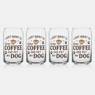 Funny Hund Lover Tasse Hund Mama Hund Vater Dosenglas