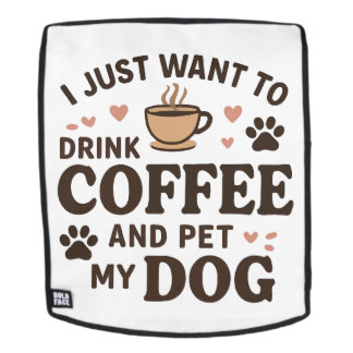 Funny Hund Lover Tasse Hund Mama Hund Vater Rucksack