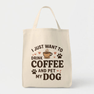 Funny Hund Lover Tasse Hund Mama Hund Vater Tragetasche