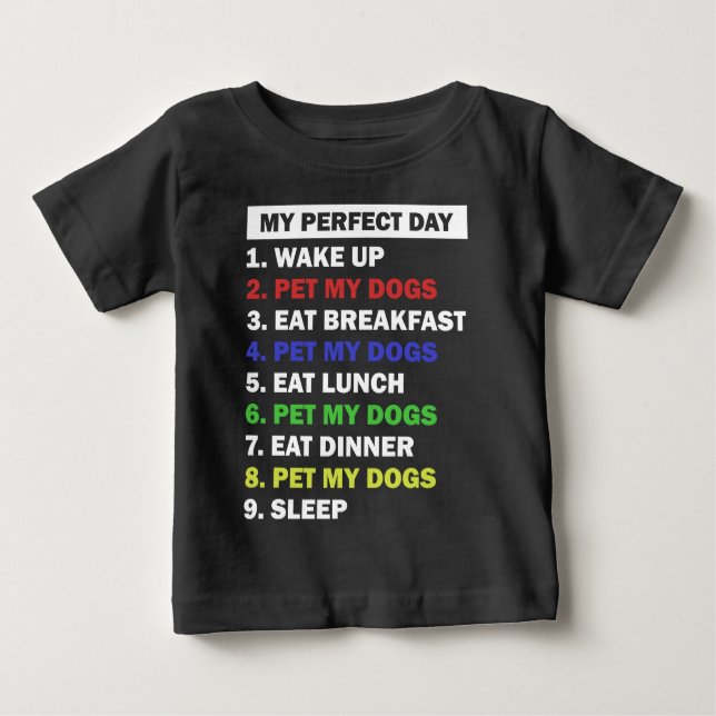 Funny Hund Lover Zitat  Baby T-shirt (Vorderseite)