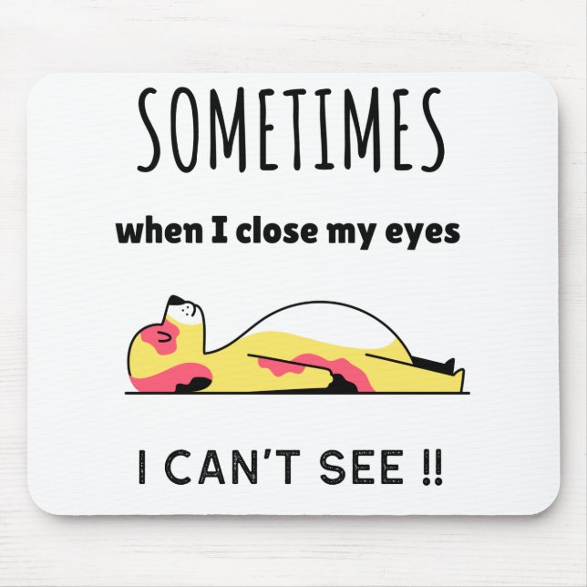 Funny Hund Mousepad (Vorne)