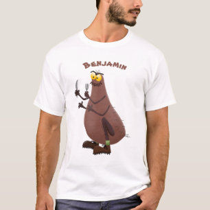 Funny hungrig hässlich flehe Cartoon T-Shirt