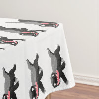 Funny hungrig Honigbadger Cartoon Illustration