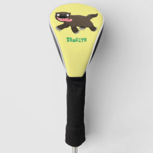 Funny hungrig Wolverine tierischer Cartoon Golf Headcover