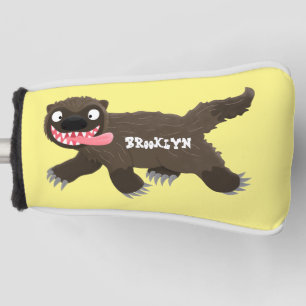 Funny hungrig Wolverine tierischer Cartoon Golf Headcover