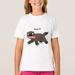 Funny hungrig Wolverine tierischer Cartoon T-Shirt
