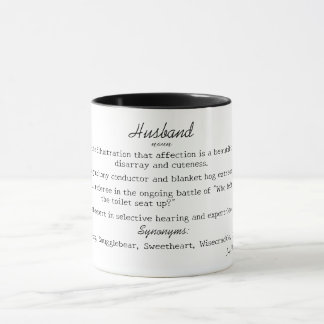 Funny Husband Definition Tasse