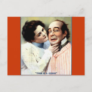 Funny Husband Ehefrau Vintager Spaß Postkarte