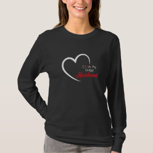 Funny Husband Zitat, ich Liebe My Crazy Husband, C T-Shirt