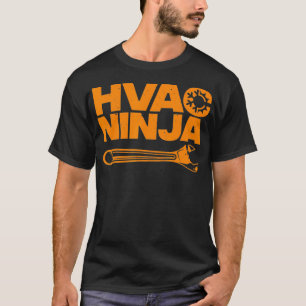 Funny HVAC Geschenk für Männer Cooler Techniker Ai T-Shirt