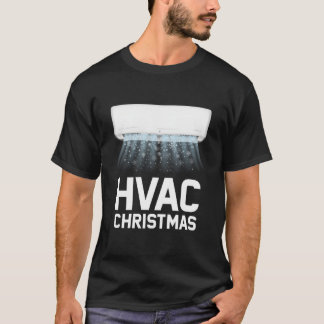 Funny Hvac Techniker Geschenk für Weihnachten T-Shirt