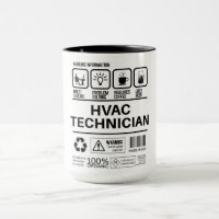 Funny HVAC Techniker Informationen zum Umgang