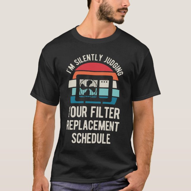 Funny Hvac Techniker T-Shirt (Vorderseite)