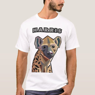 Funny Hyena Named Harris anti Biden und Kamala T-Shirt