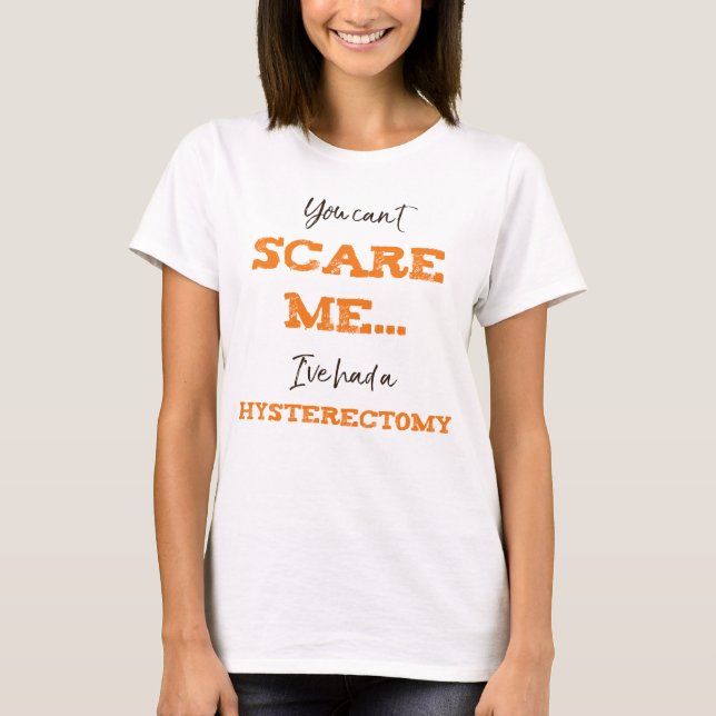Funny Hysterectomy Operation Erholung T-Shirt (Vorderseite)