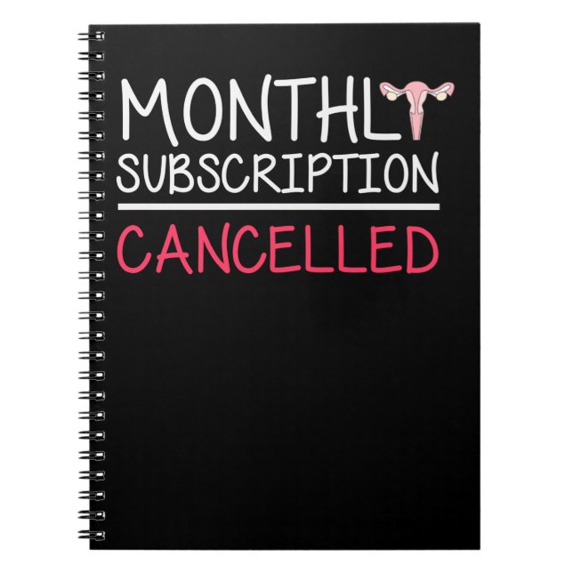 Funny Hysterektomy Support Uterus Removal Notizblock (Vorderseite)