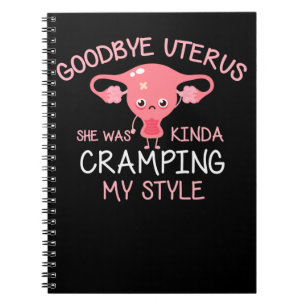 Funny Hysterektomy Uterus Removal Notizblock