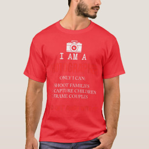 FUNNY I BIN A FOTOGRAFIE Cool Meme Camera Gift  T-Shirt