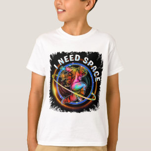 FUNNY I BRAUCHE RAUMASTRONAUT GALAXY T-Shirt