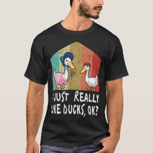 Funny I einfach wirklich wie Enten Labrador Eigent T-Shirt