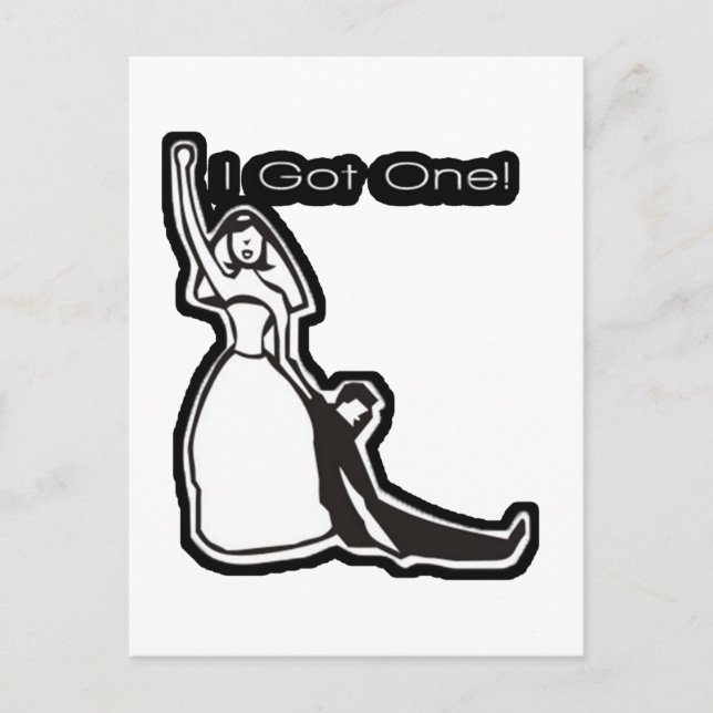 Funny I Got One Postkarte (Vorderseite)