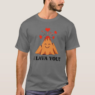 Funny I Lava Sie Geschenk für Kinder Coolen Vulkan T-Shirt