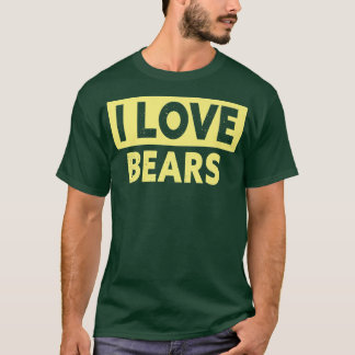 Funny I Liebe Bears Premium T-Shirt