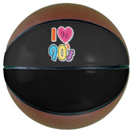 Funny I Liebe Die 90er, 1990er Theme Party Basketball