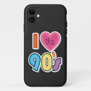 Funny I Liebe Die 90er, 1990er Theme Party Case-Mate iPhone Hülle