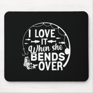 Funny I Liebe es, wenn sie überspringt (auf Ck) Fi Mousepad