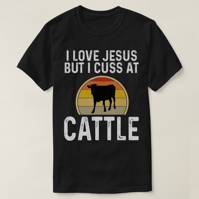 Funny I Liebe Jesus, aber ich schreibe auf der Mil T-Shirt (Design vorne)