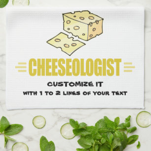 Funny I Liebe Käse Küchentuch