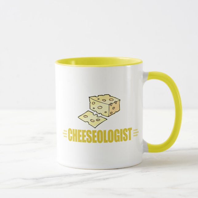 Funny I Liebe Käse Tasse (Rechts)