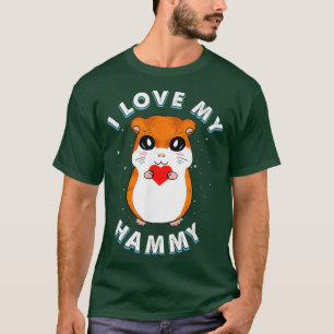 Funny I Liebe mein Hamster Shirt Geschenk