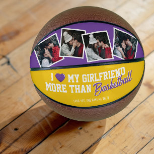 Funny I Liebe My Girlfriend 4 Foto Basketball