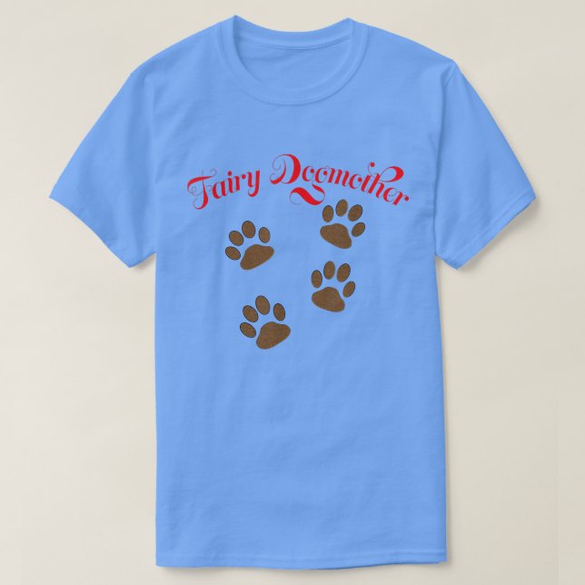 Funny I Liebe My Hund Fairy Dogmutter T Shirt (Design vorne)
