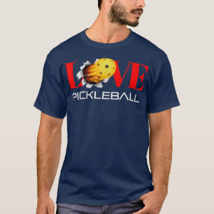 Funny I Liebe Pickleball T-Shirt