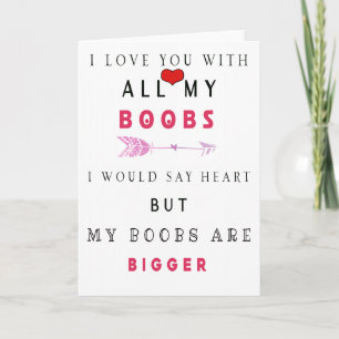 Funny I Liebe You Card für Ihm Ehemann Karte