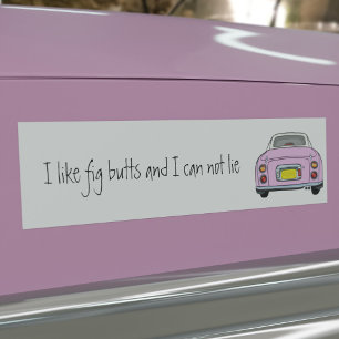 Funny I like Pink Figaro Car Autoaufkleber
